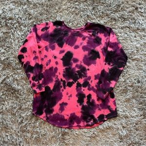 Pink Tie Dye Sweatshirt - Torrid